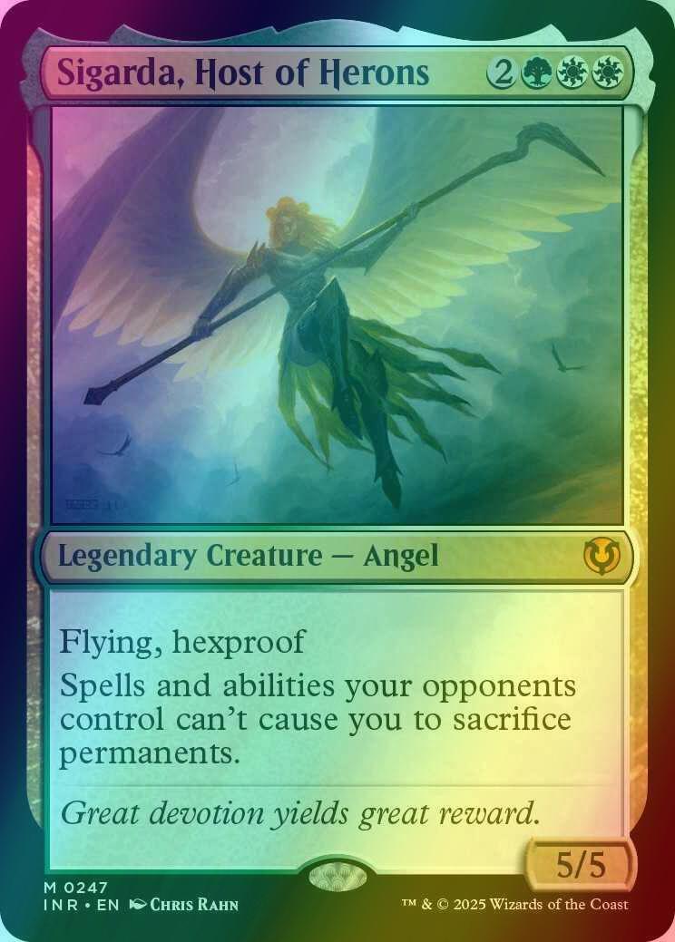 Sigarda, Host of Herons [247] [Innistrad Remastered] [Foil]