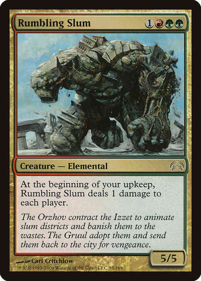 Rumbling Slum [93] [Planechase] [Non-Foil]