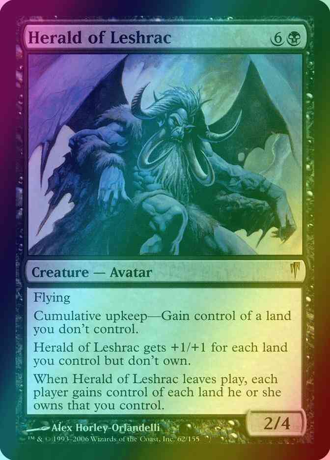 Herald of Leshrac [62] [Coldsnap] [Foil]
