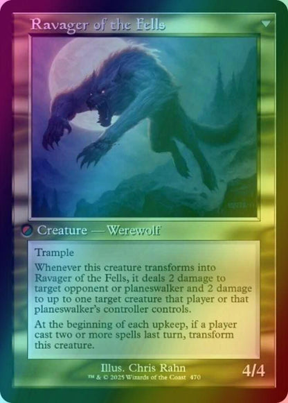 Huntmaster of the Fells // Ravager of the Fells [470] [Retro Frame] [Innistrad Remastered] [Foil]
