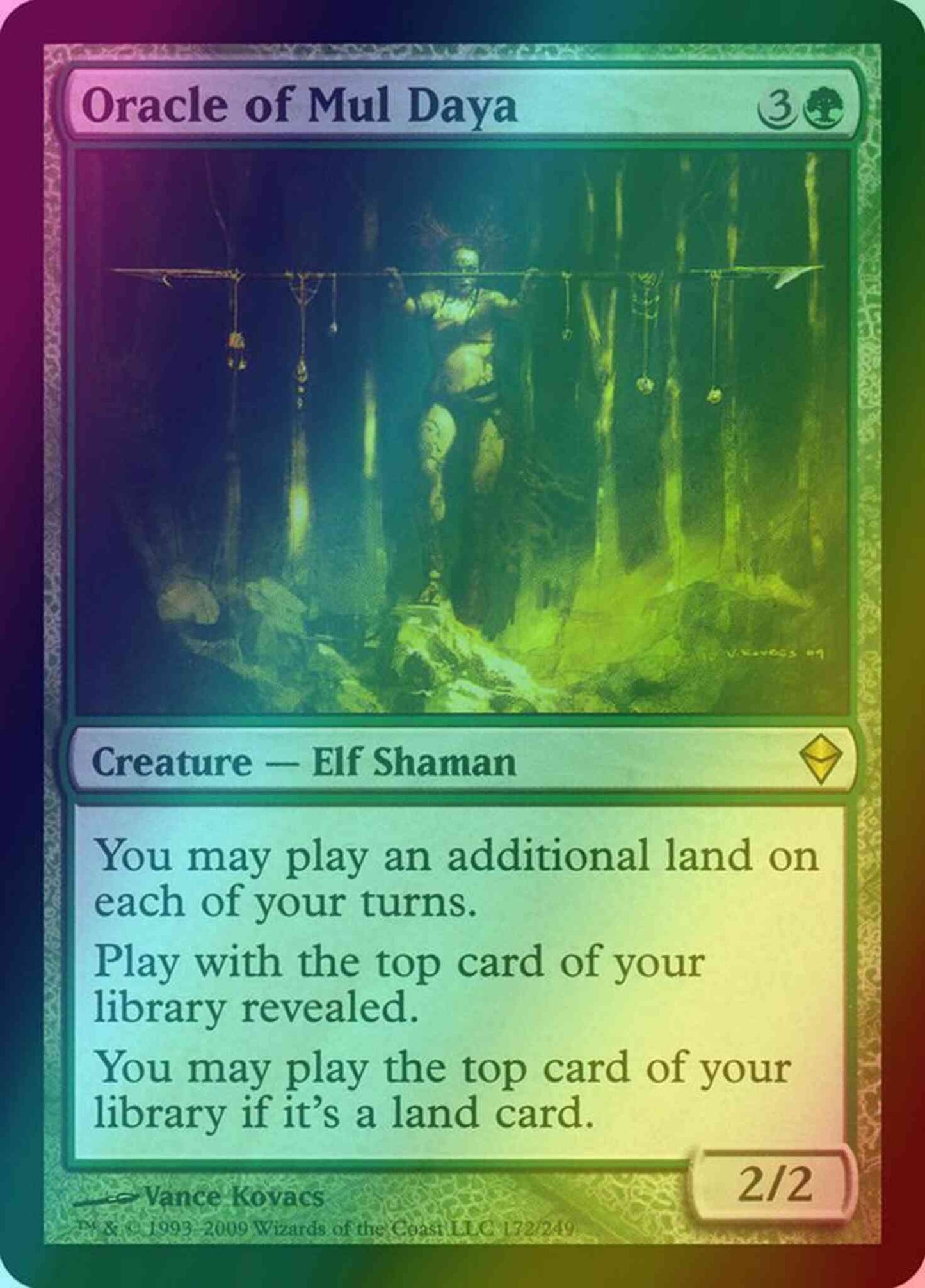 Oracle of Mul Daya [172] [Zendikar] [Foil]