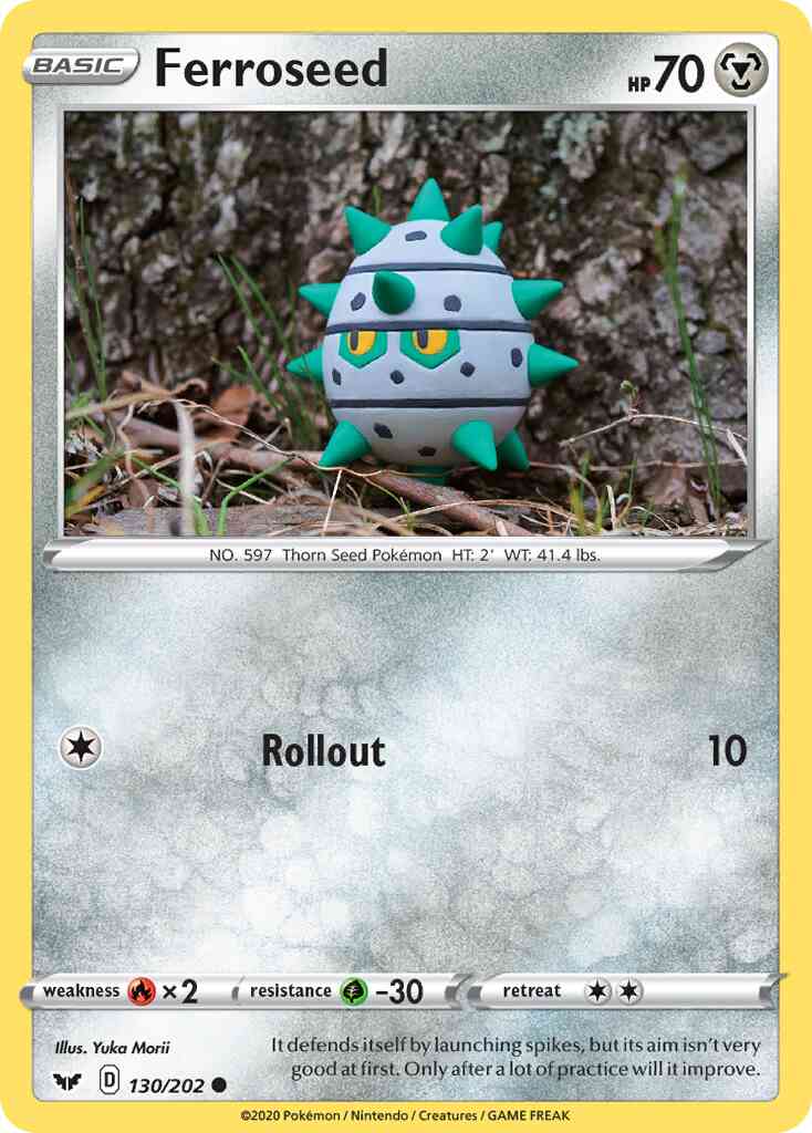 Ferroseed - 130/202 - Common [swsh1-130] [Non-Holo]