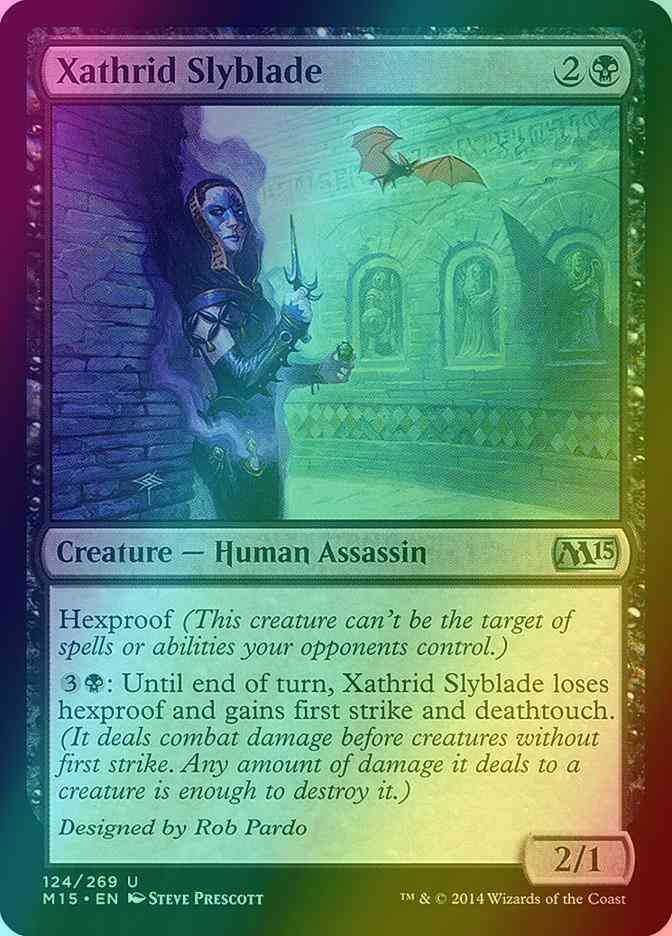 Xathrid Slyblade [124] [Magic 2015] [Foil]