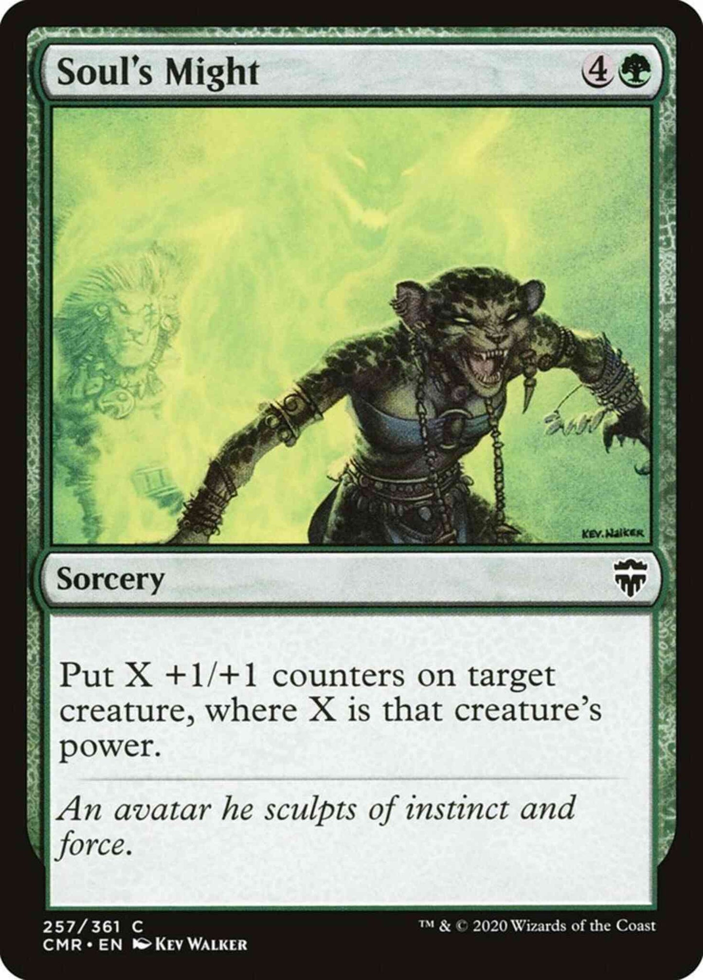 Soul's Might [257] [Commander Legends] [Non-Foil]