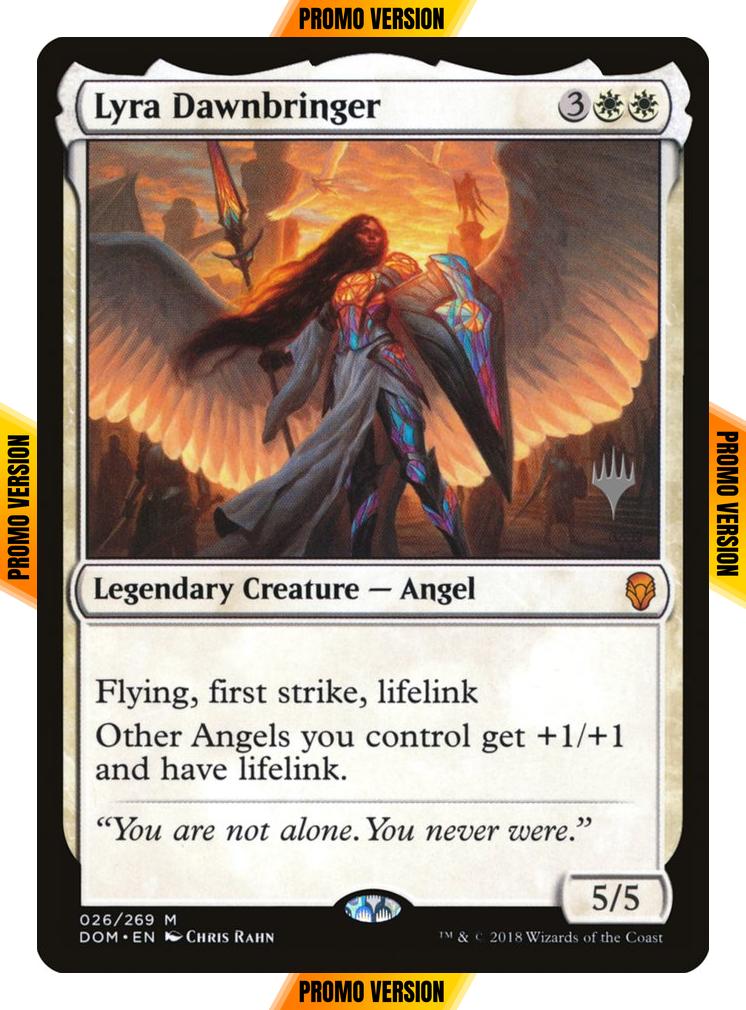 Lyra Dawnbringer [26p] [Promo Pack] [Dominaria Promos] [Non-Foil]