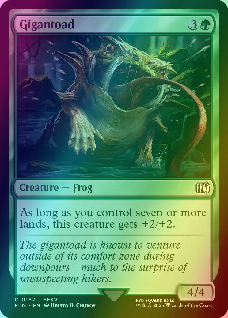 Gigantoad [187] [FINAL FANTASY] [Foil]