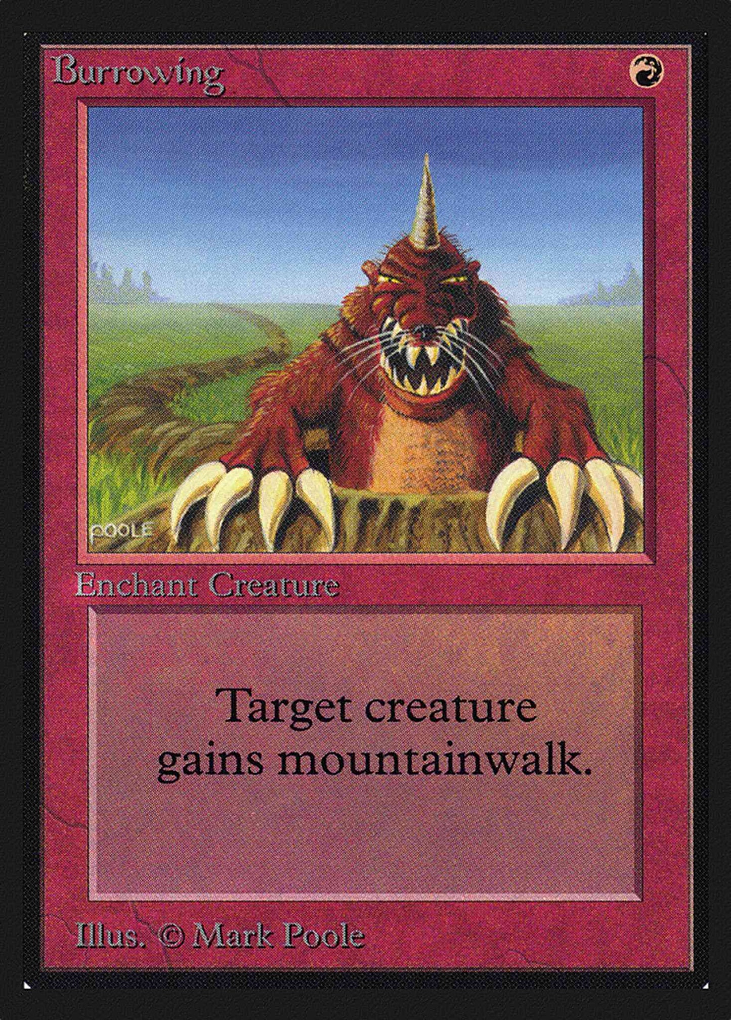 Burrowing [139] [Intl Collectors Edition] [Non-Foil]