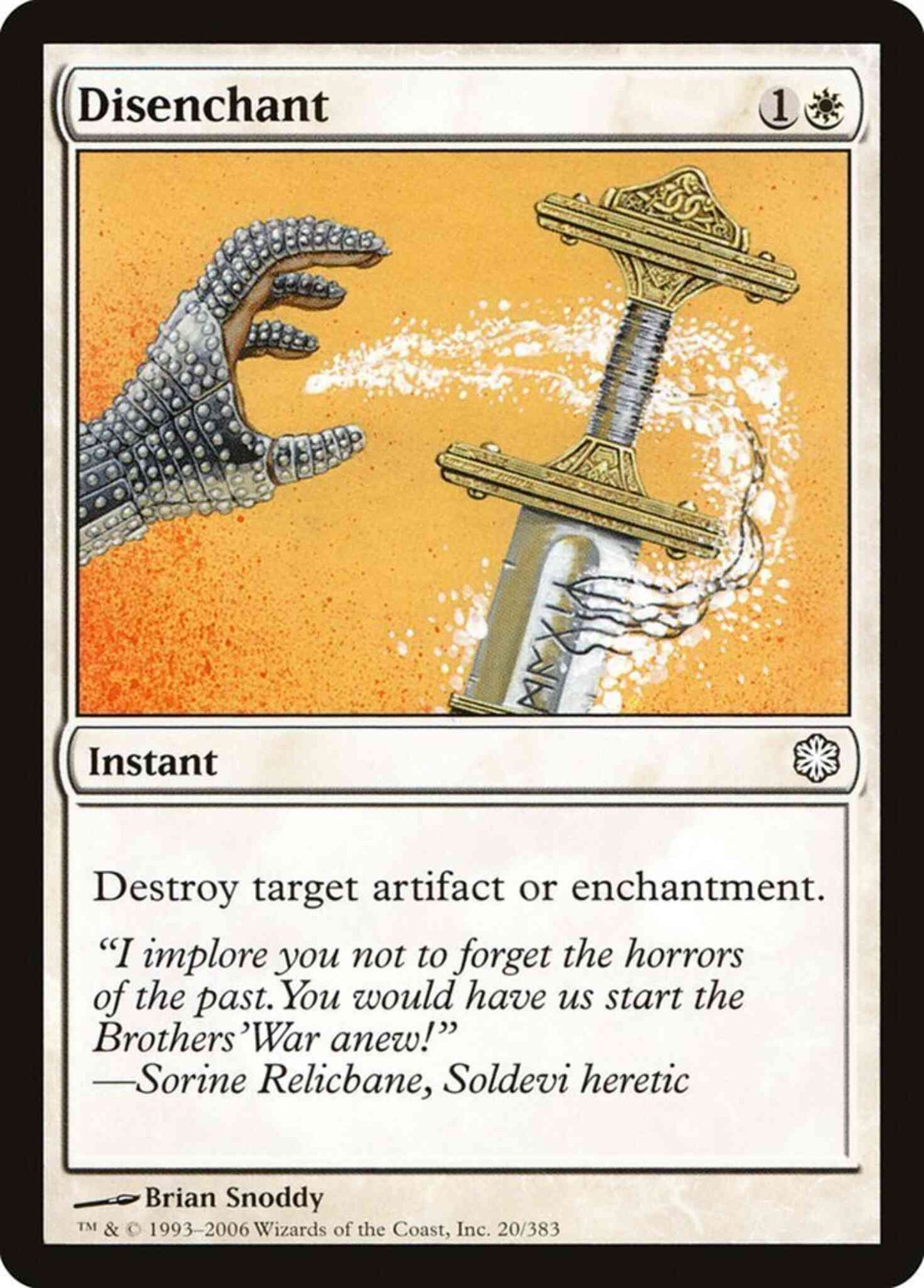 Disenchant [20] [Coldsnap Theme Decks] [Non-Foil]