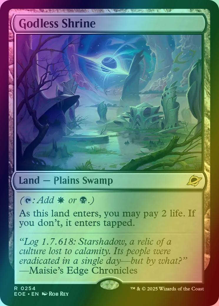 Godless Shrine [254] [Edge of Eternities] [Foil]
