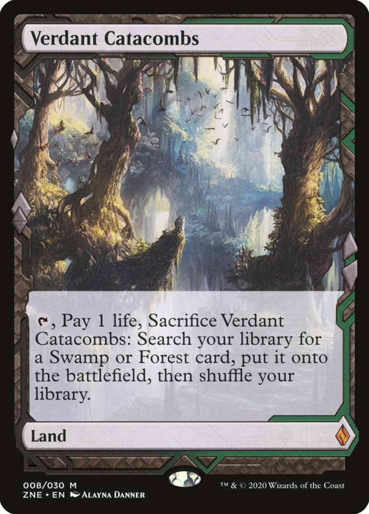 Verdant Catacombs [8] [Zendikar Rising Expeditions] [Non-Foil]