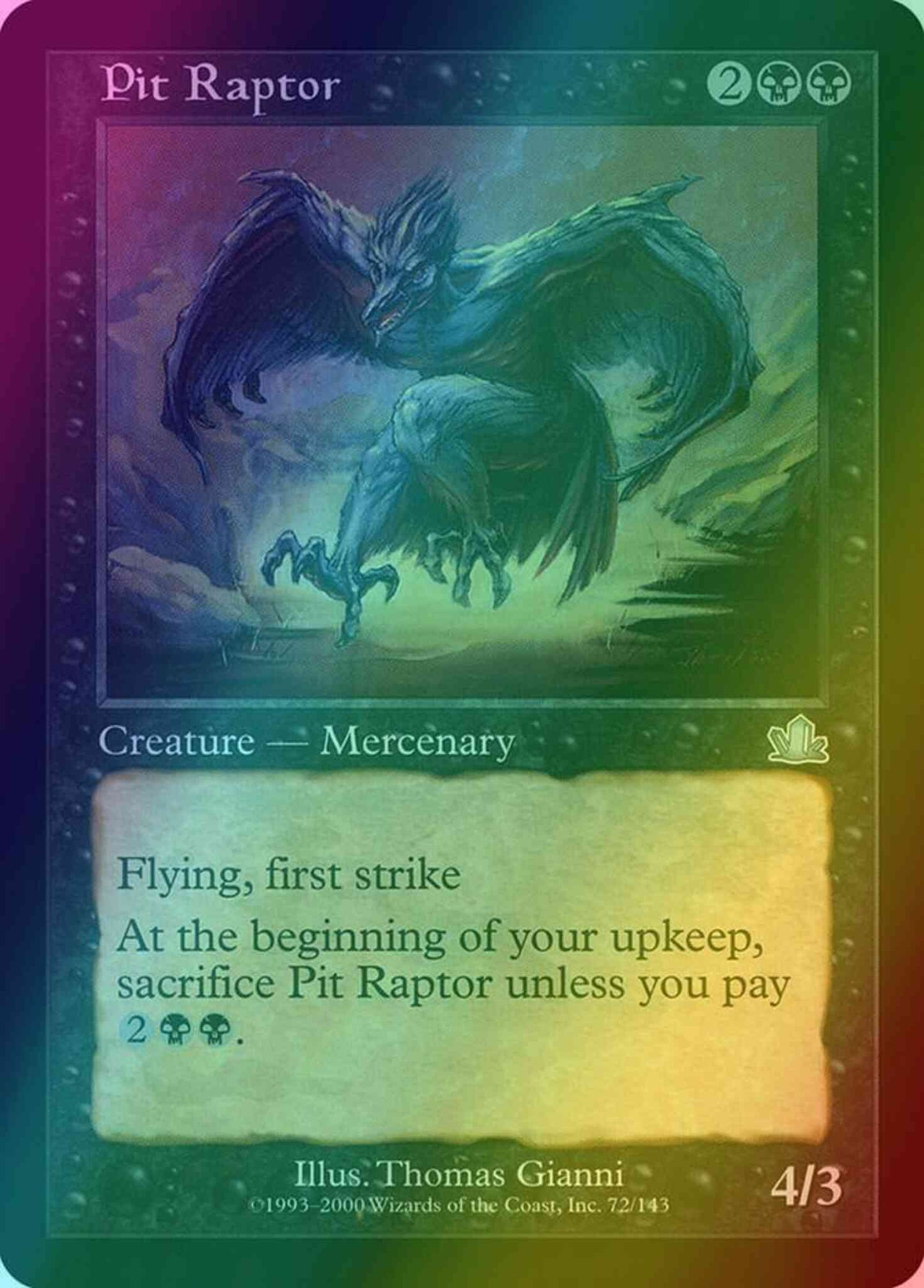 Pit Raptor [72] [Prophecy] [Foil]