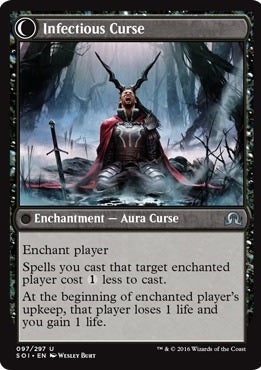 Accursed Witch // Infectious Curse [97] [Shadows over Innistrad] [Non-Foil]