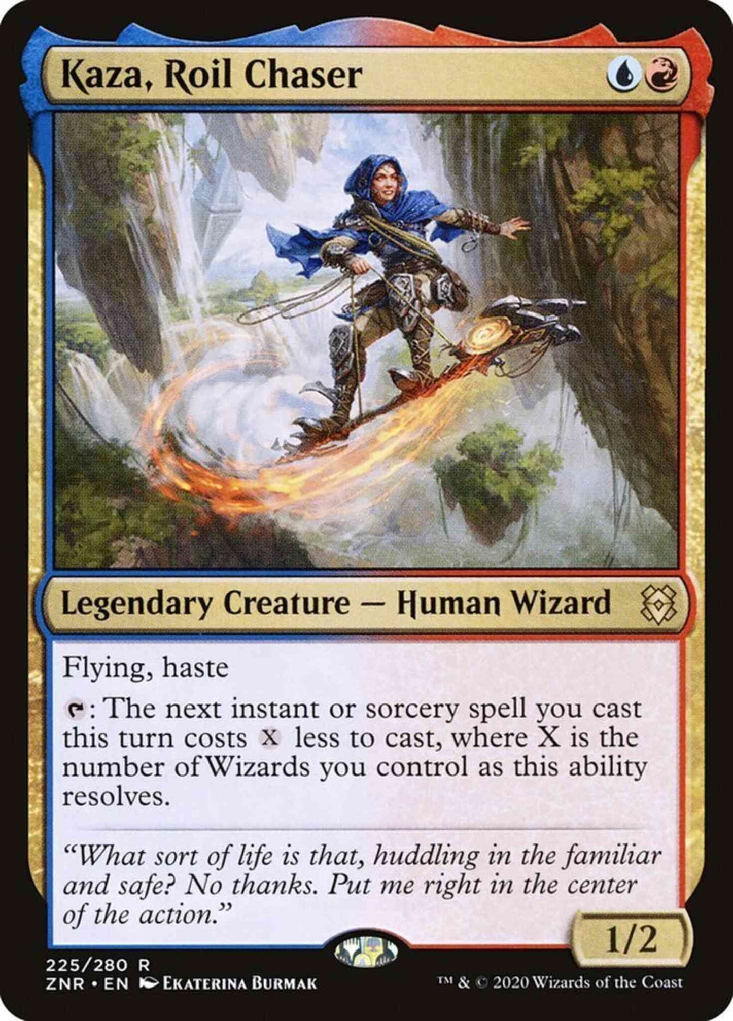 Kaza, Roil Chaser [225] [Zendikar Rising] [Non-Foil]