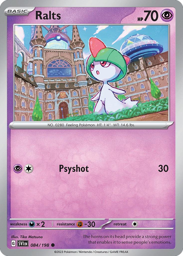 Ralts - 084/198 - Common [sv01-084] [Non-Holo]