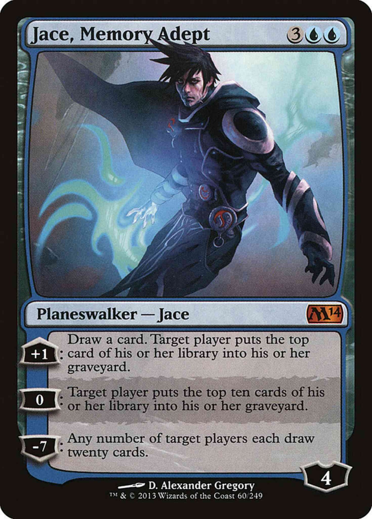 Jace, Memory Adept [60] [Magic 2014] [Non-Foil]