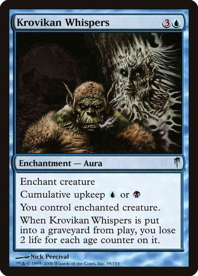 Krovikan Whispers [39] [Coldsnap] [Non-Foil]