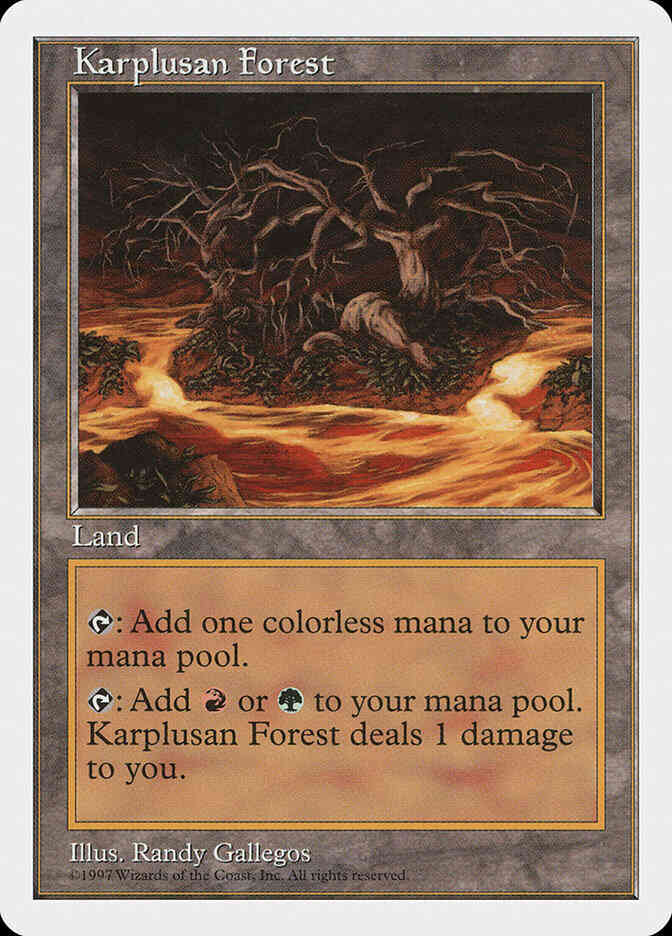 Karplusan Forest [421] [Fifth Edition] [Non-Foil]