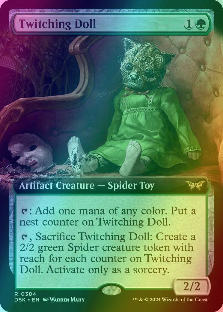 Twitching Doll [384] [Extended Art] [Duskmourn: House of Horror] [Foil]