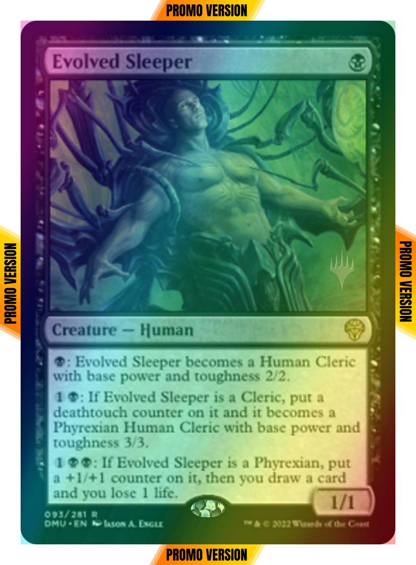 Evolved Sleeper [93p] [Promo Pack] [Dominaria United: Promos] [Foil]