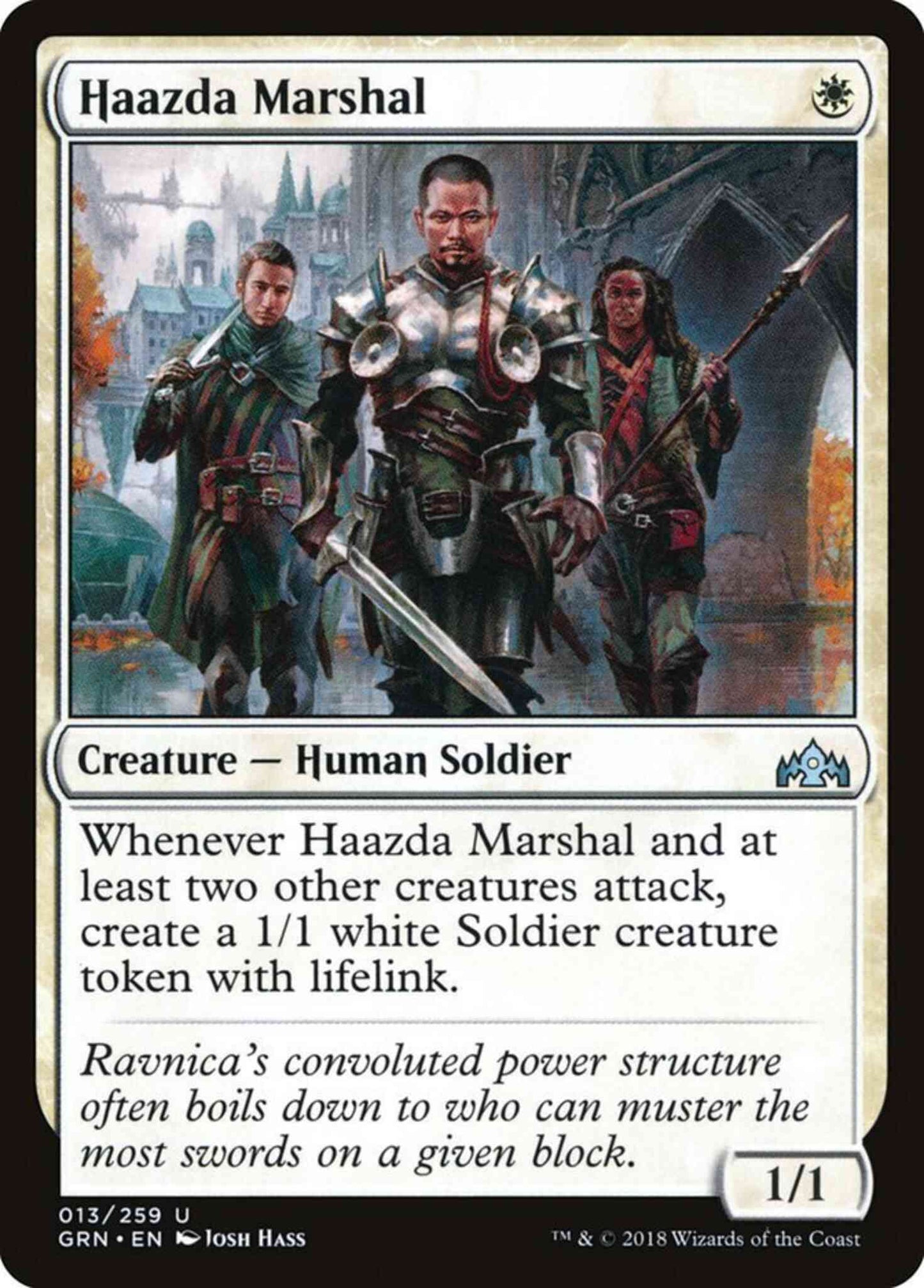 Haazda Marshal [13] [Guilds of Ravnica] [Non-Foil]