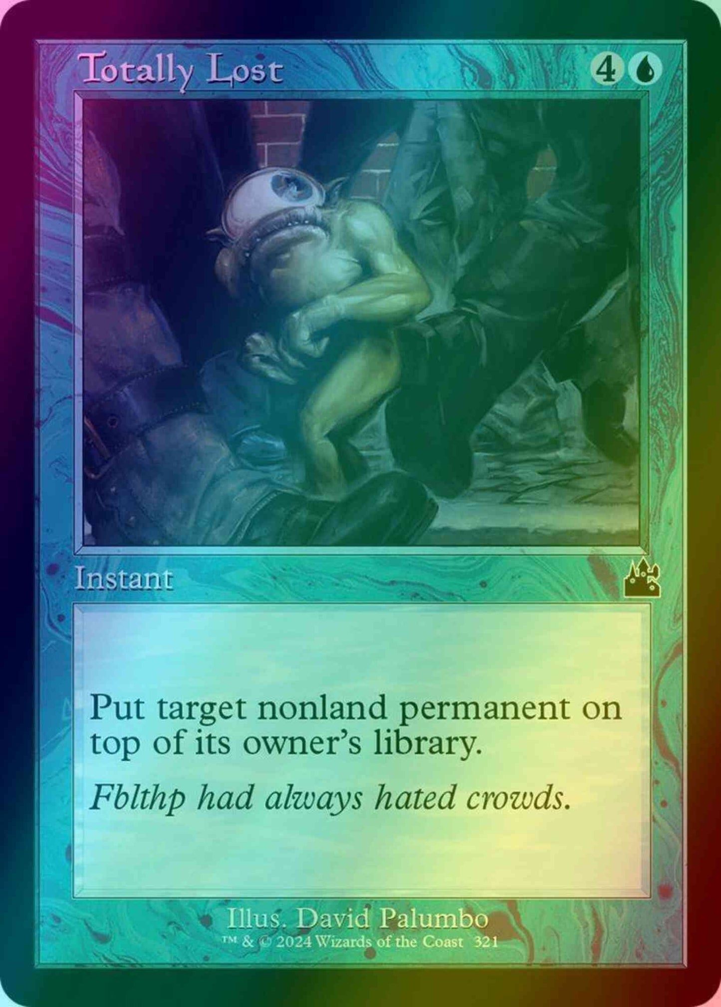 Totally Lost [321] [Retro Frame] [Ravnica Remastered] [Foil]