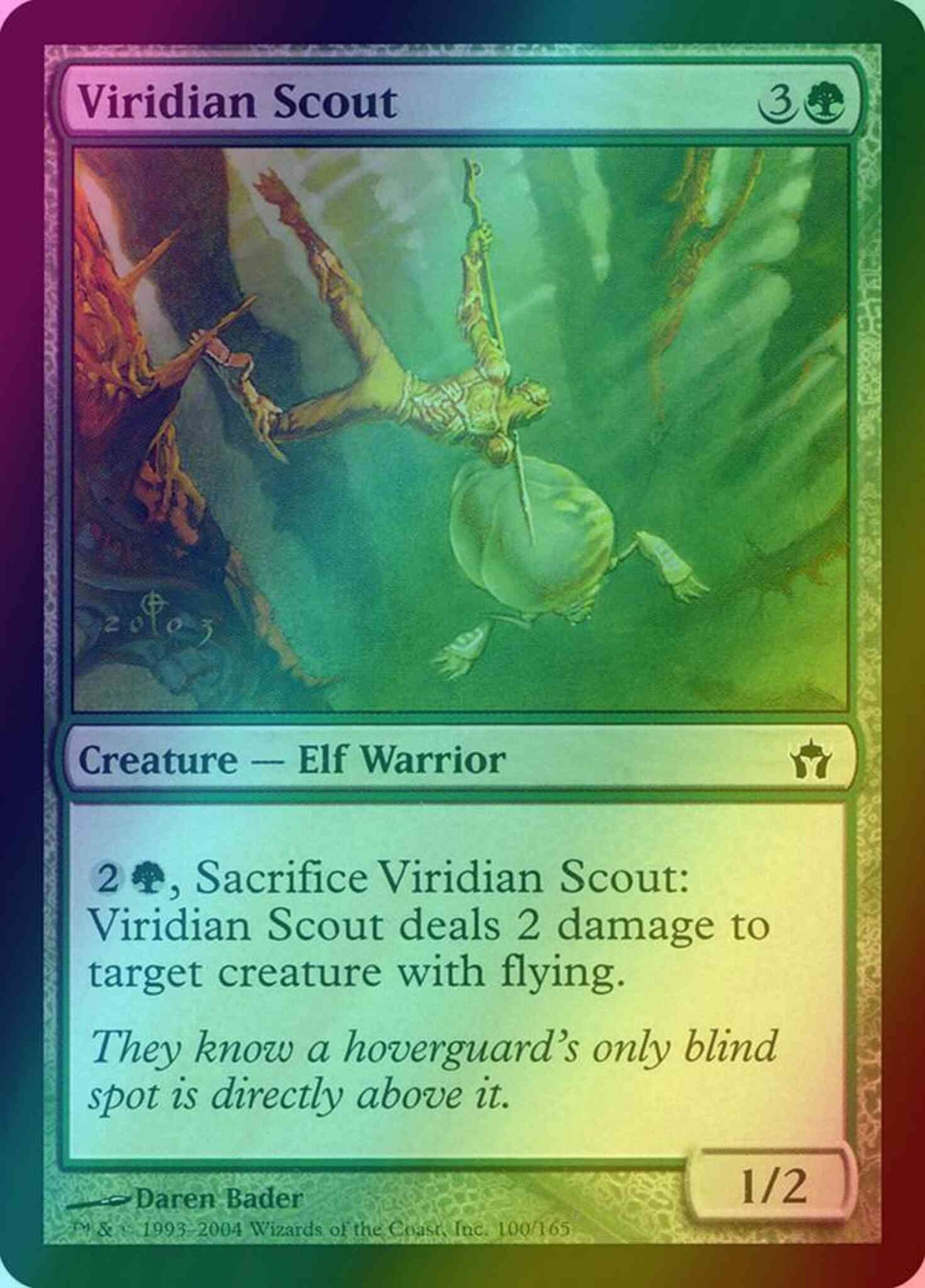 Viridian Scout [100] [Fifth Dawn] [Foil]