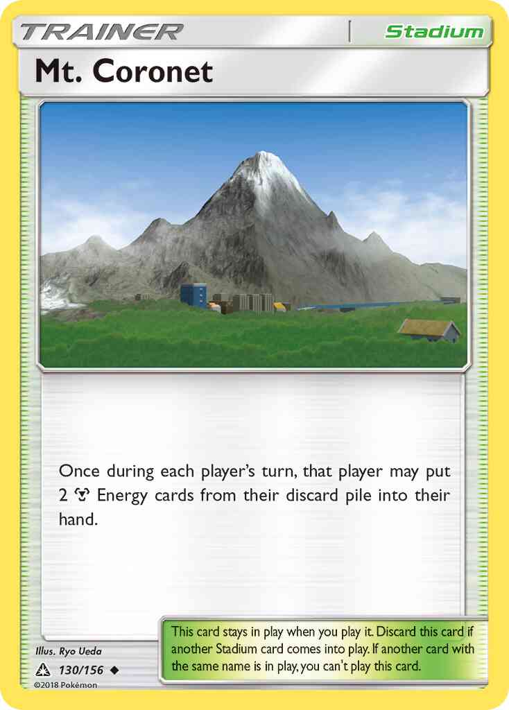 Mt. Coronet - 130/156 - Uncommon [sm5-130] [Non-Holo]