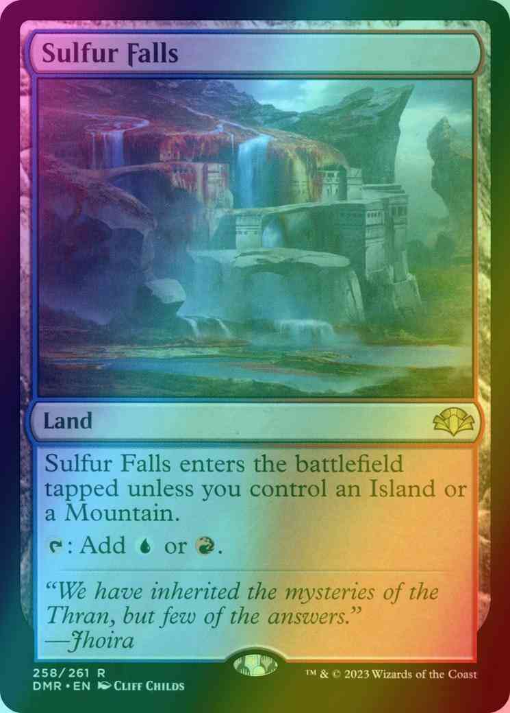 Sulfur Falls [258] [Dominaria Remastered] [Foil]