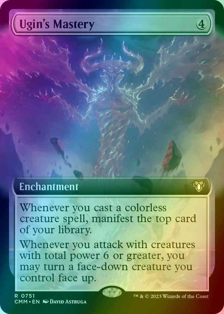 Ugin's Mastery [751] [Extended Art] [Commander Masters] [Foil]