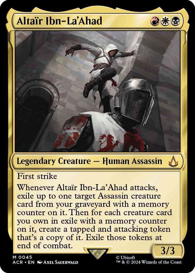 Altaïr Ibn-La'Ahad [45] [Assassin's Creed] [Foil]