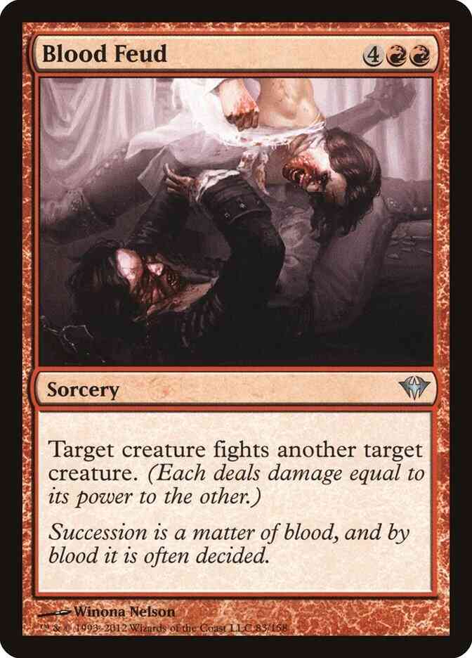 Blood Feud [83] [Dark Ascension] [Non-Foil]