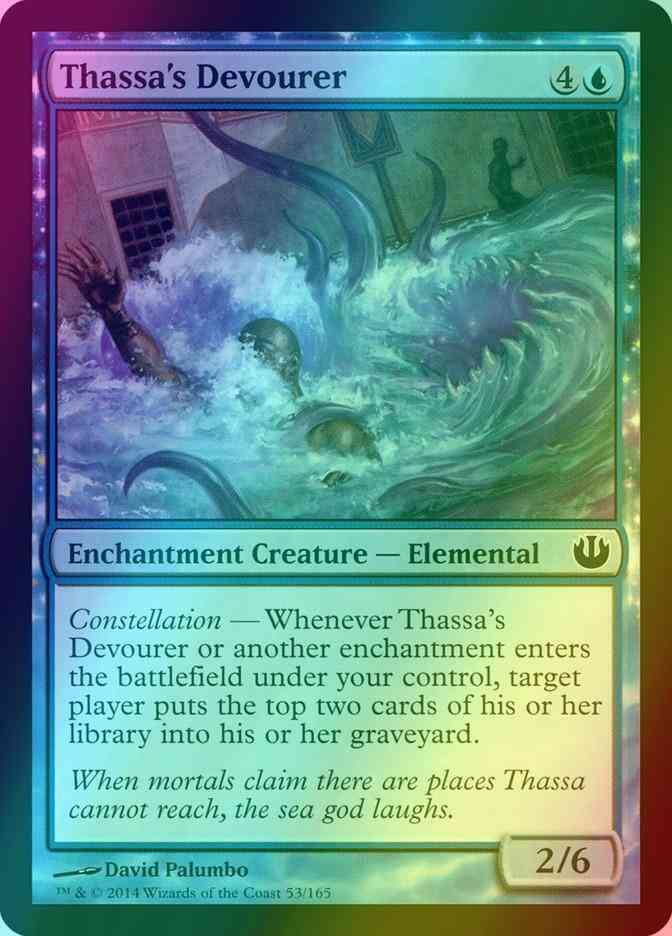 Thassa's Devourer [53] [Journey into Nyx] [Foil]