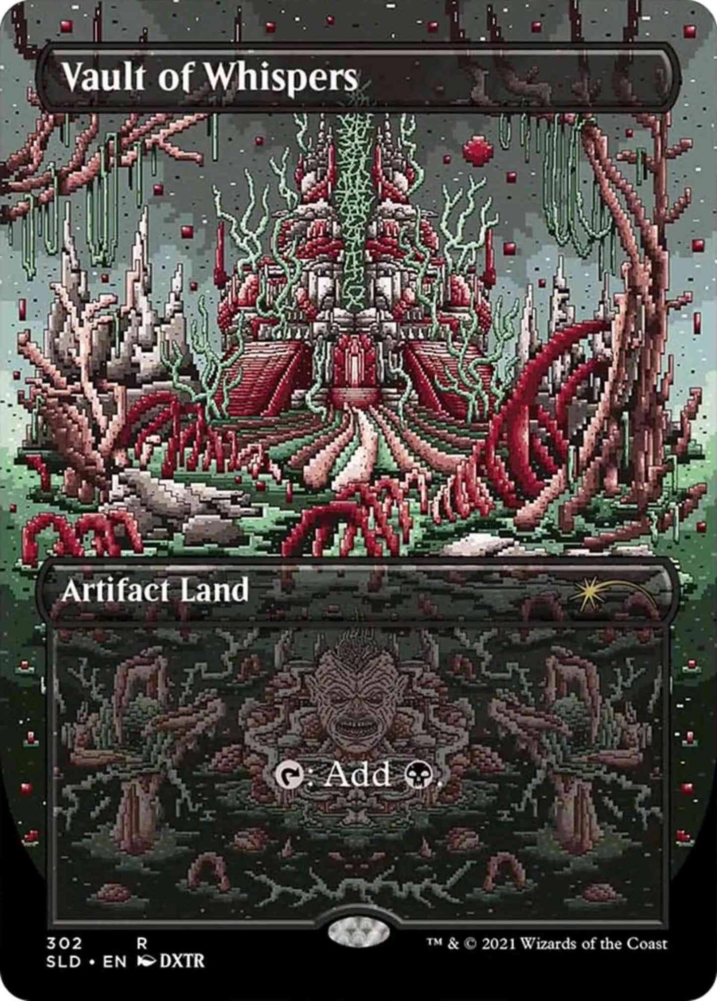 Vault of Whispers [0302] [Borderless] [Mirrodinsanity] [Secret Lair Drop] [Non-Foil]