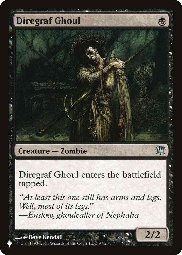 Diregraf Ghoul [ISD-97] [The List] [Non-Foil]