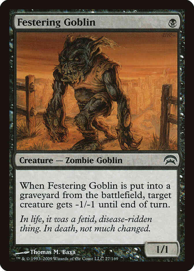 Festering Goblin [27] [Planechase] [Non-Foil]