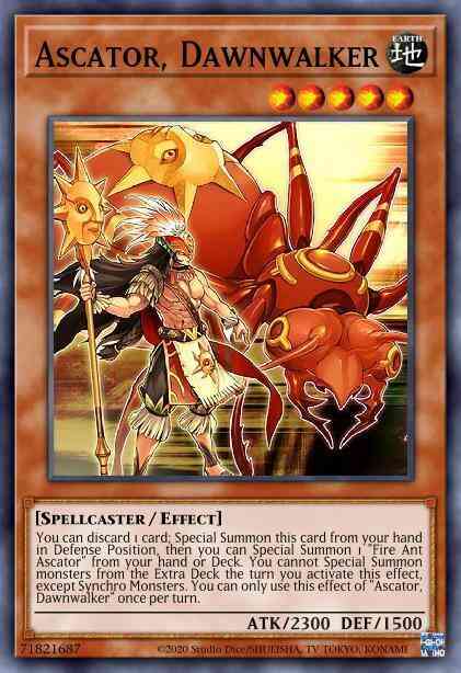Ascator, Dawnwalker - LED5-EN024 - Ultra Rare - 1st Edition
