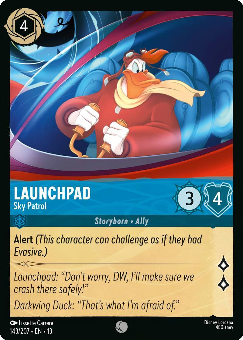 Launchpad - Sky Patrol - 143/204 [Attack of the Vine!] [Non-Foil]
