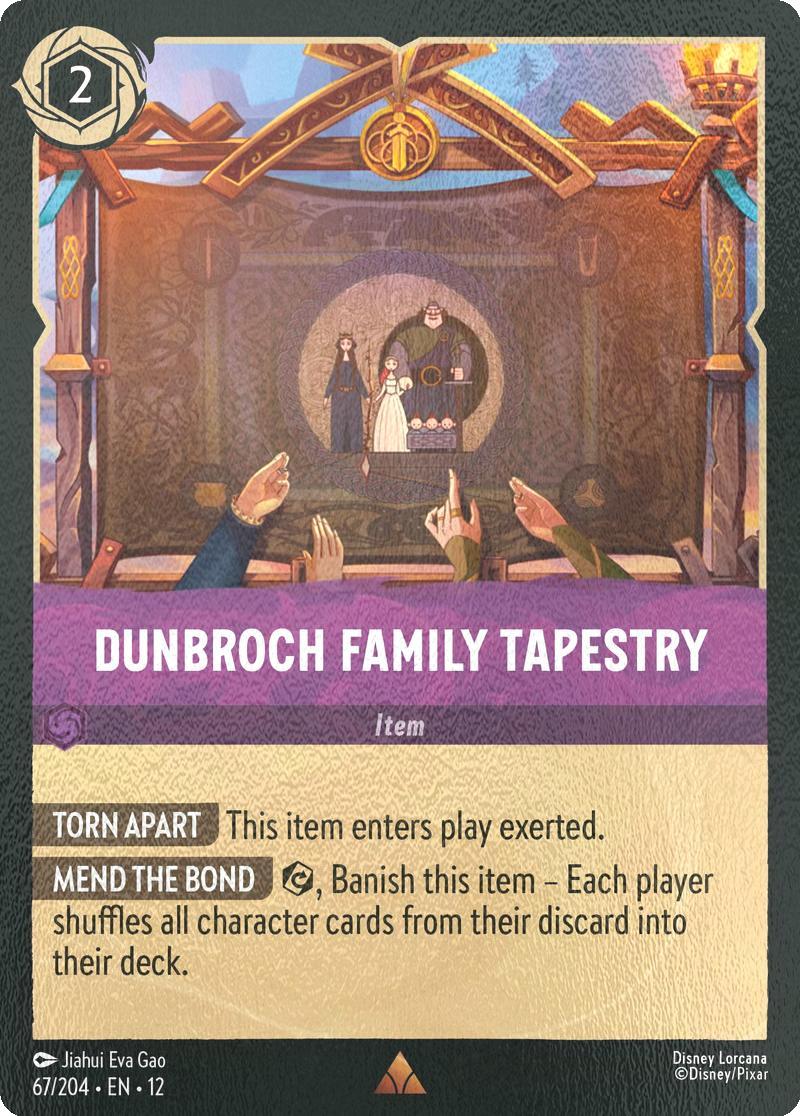 DunBroch Family Tapestry - 67/204 [Wilds Unknown] [Cold Foil]