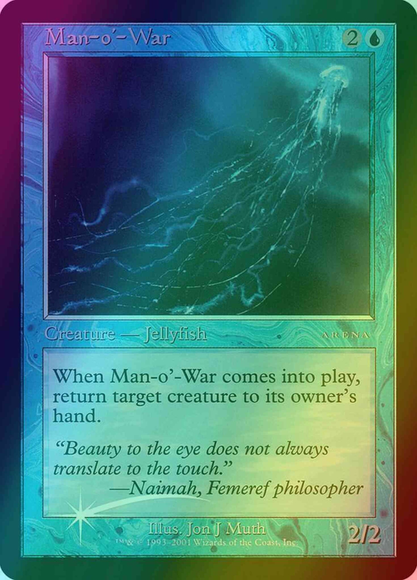 Man-o'-War [Arena League 2002] [Foil]