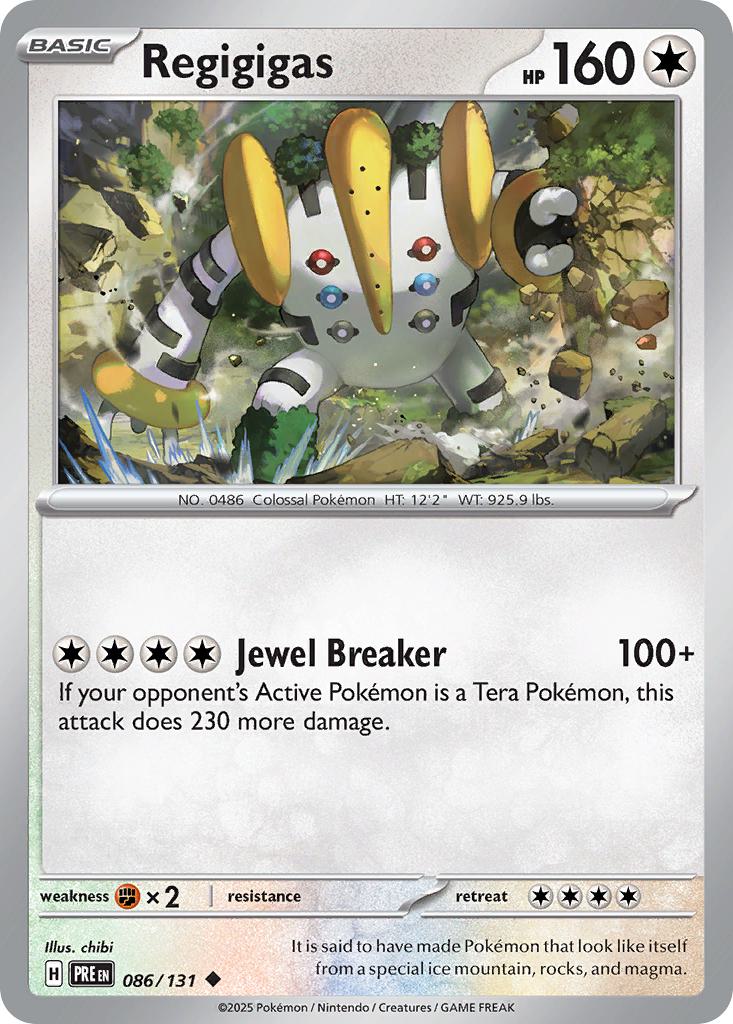 Regigigas - 086/131 - Uncommon [sv085-086] [Non-Holo]