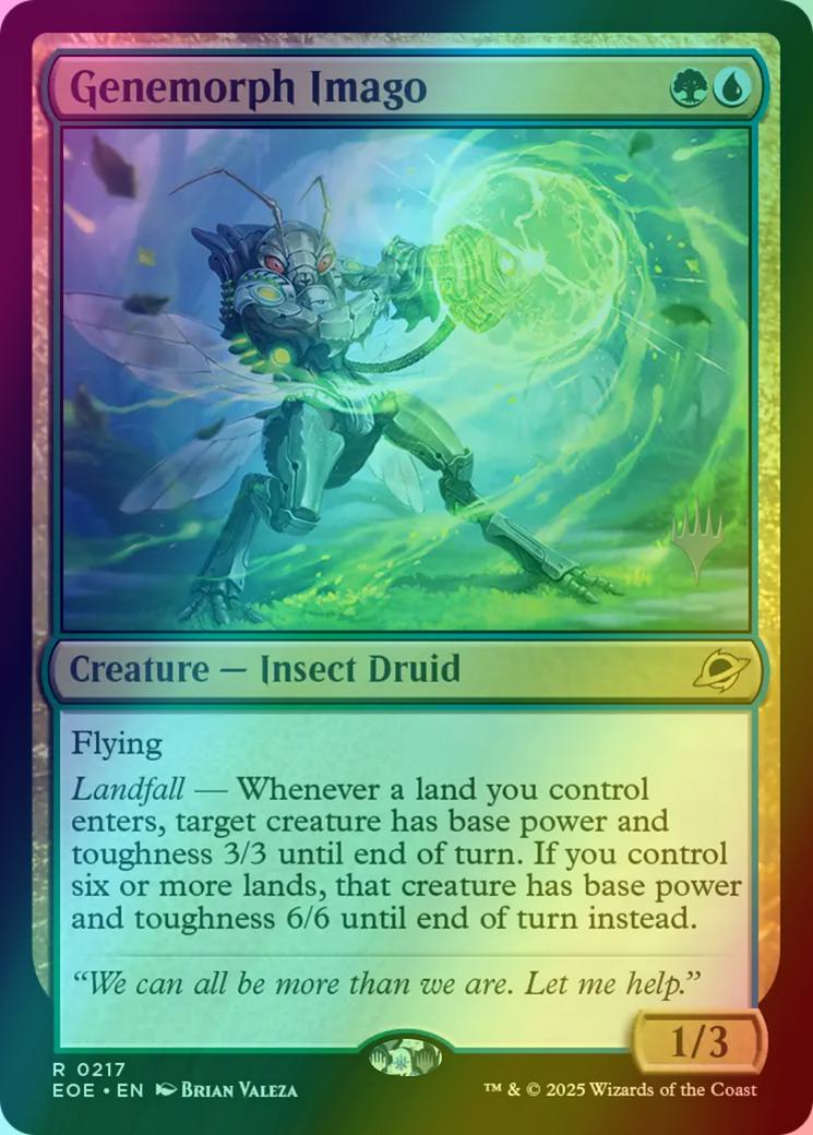 Genemorph Imago [217p] [Promo Pack] [Edge of Eternities: Promos] [Foil]