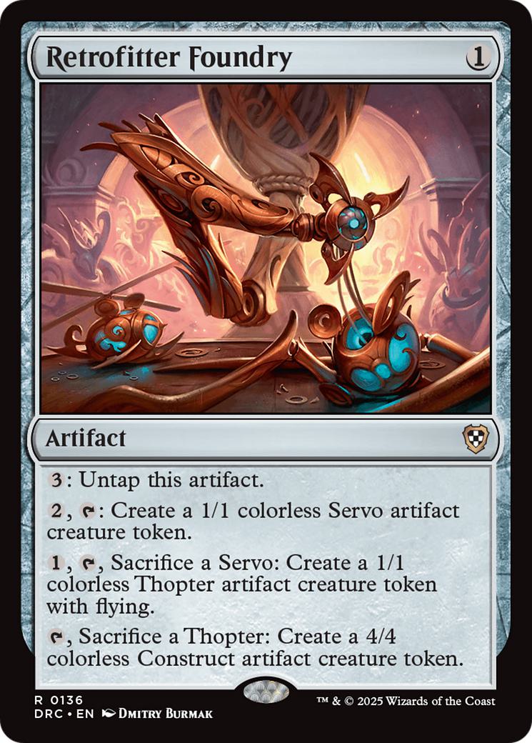 Retrofitter Foundry [136] [Aetherdrift: Commander] [Non-Foil]