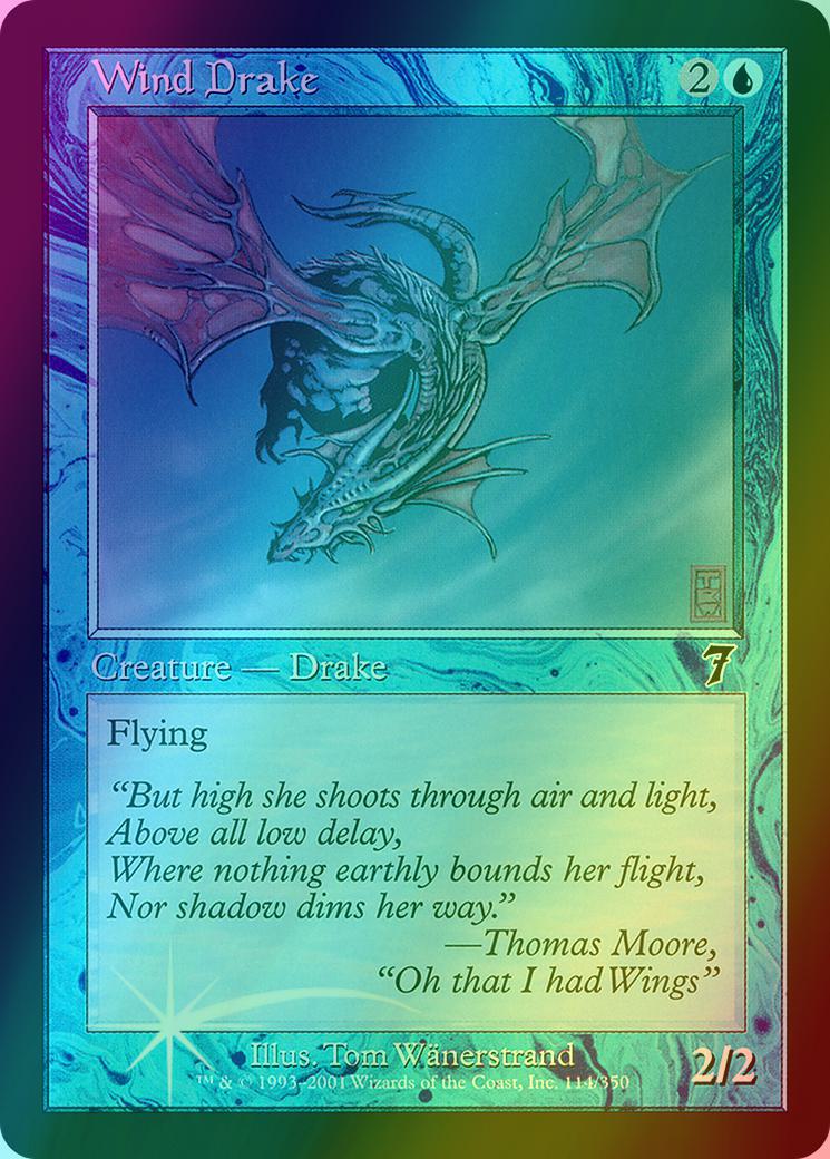 Wind Drake [114x] [Seventh Edition] [Foil]