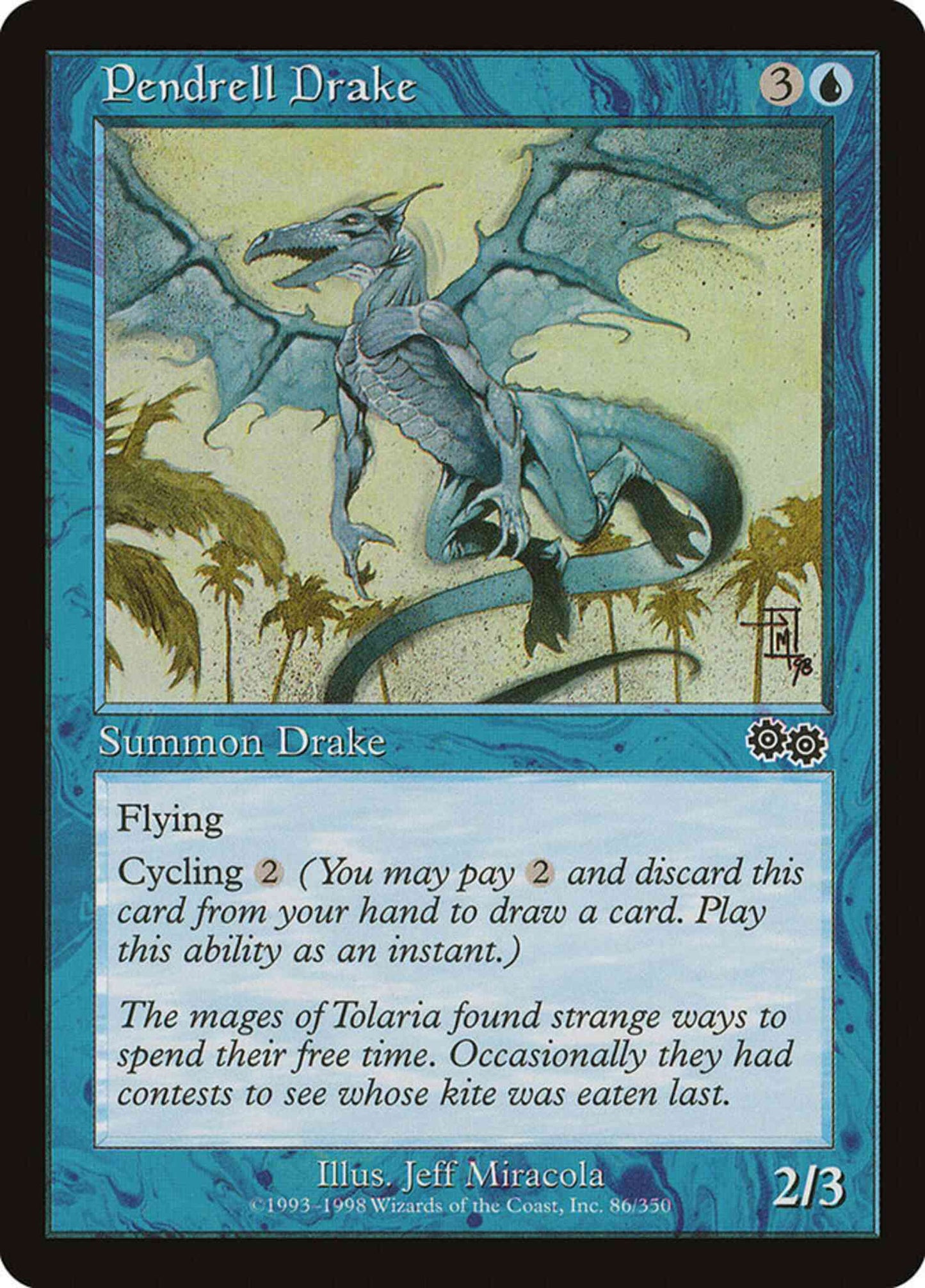 Pendrell Drake [86] [Urza's Saga] [Non-Foil]