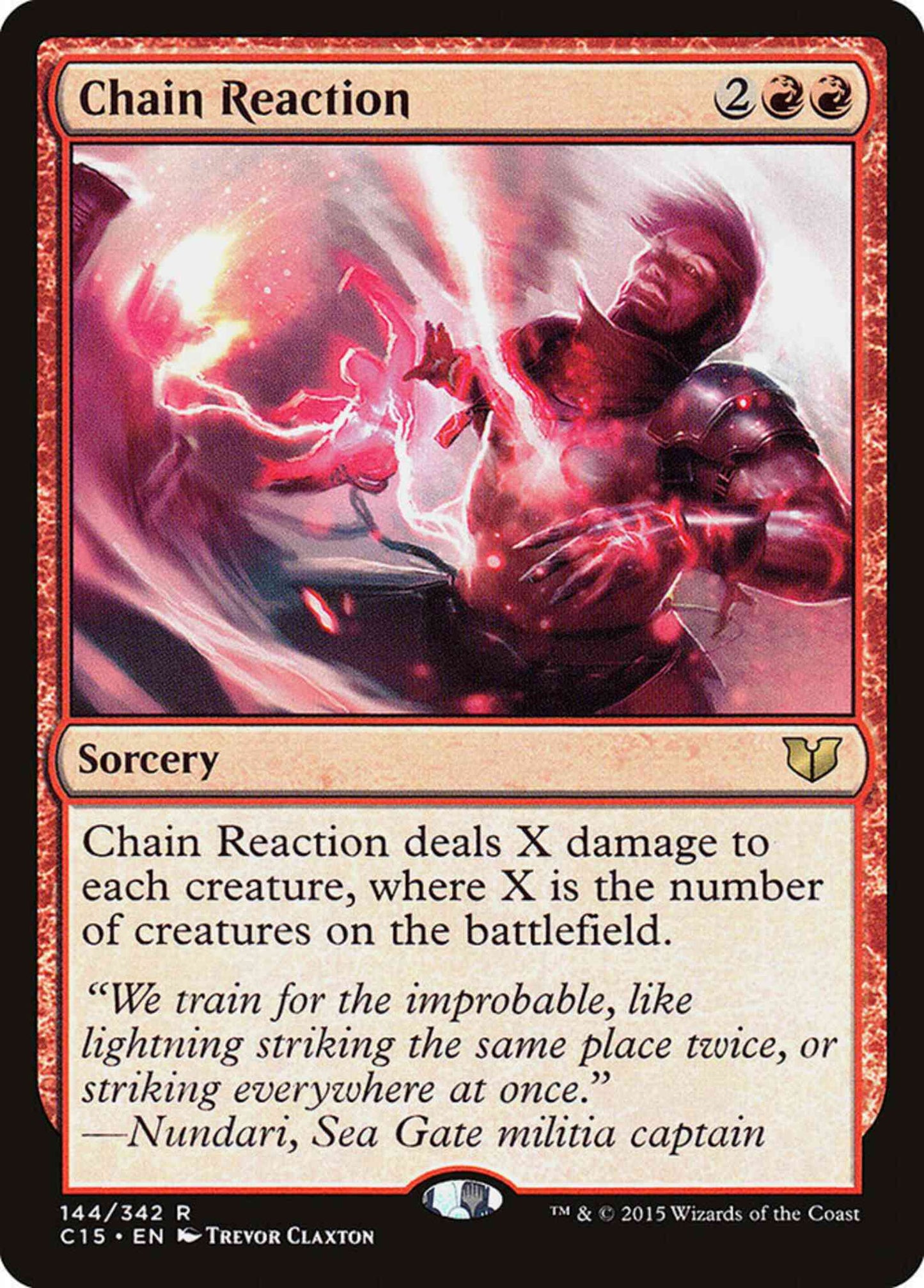 Chain Reaction [144] [Commander 2015] [Non-Foil]