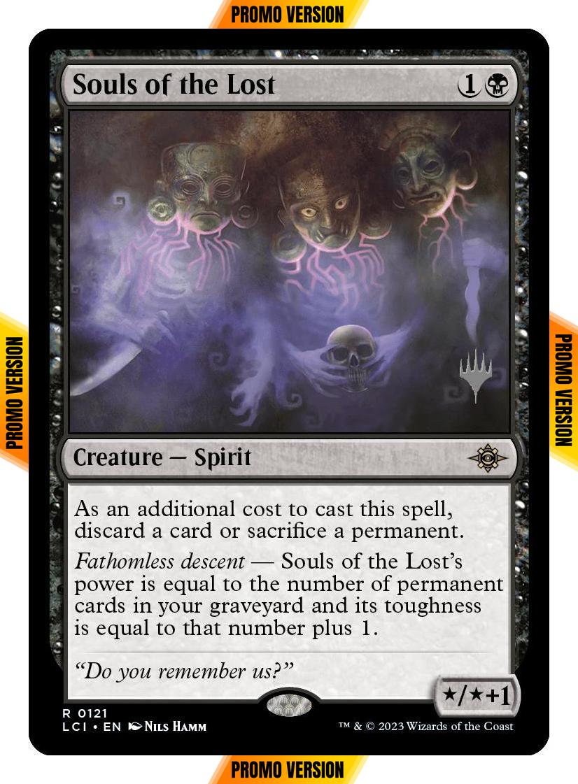 Souls of the Lost [121p] [Promo Pack] [The Lost Caverns of Ixalan: Promos] [Non-Foil]
