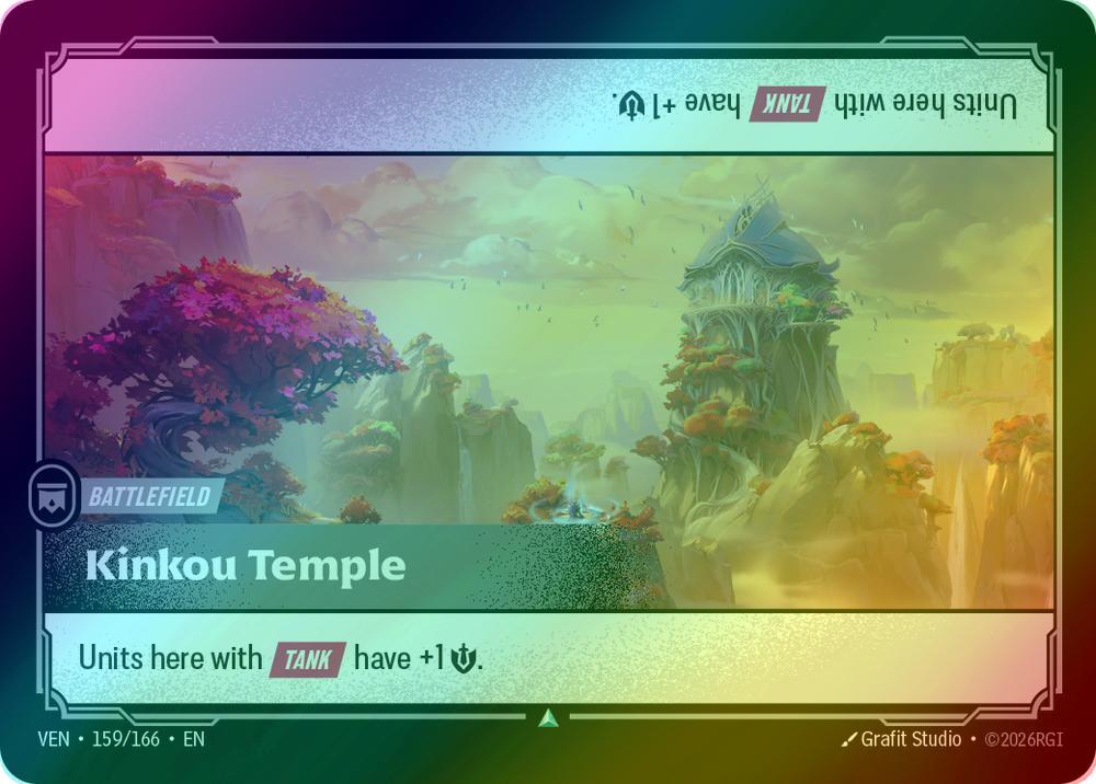 Kinkou Temple - 159/166 [Vendetta] [Foil]