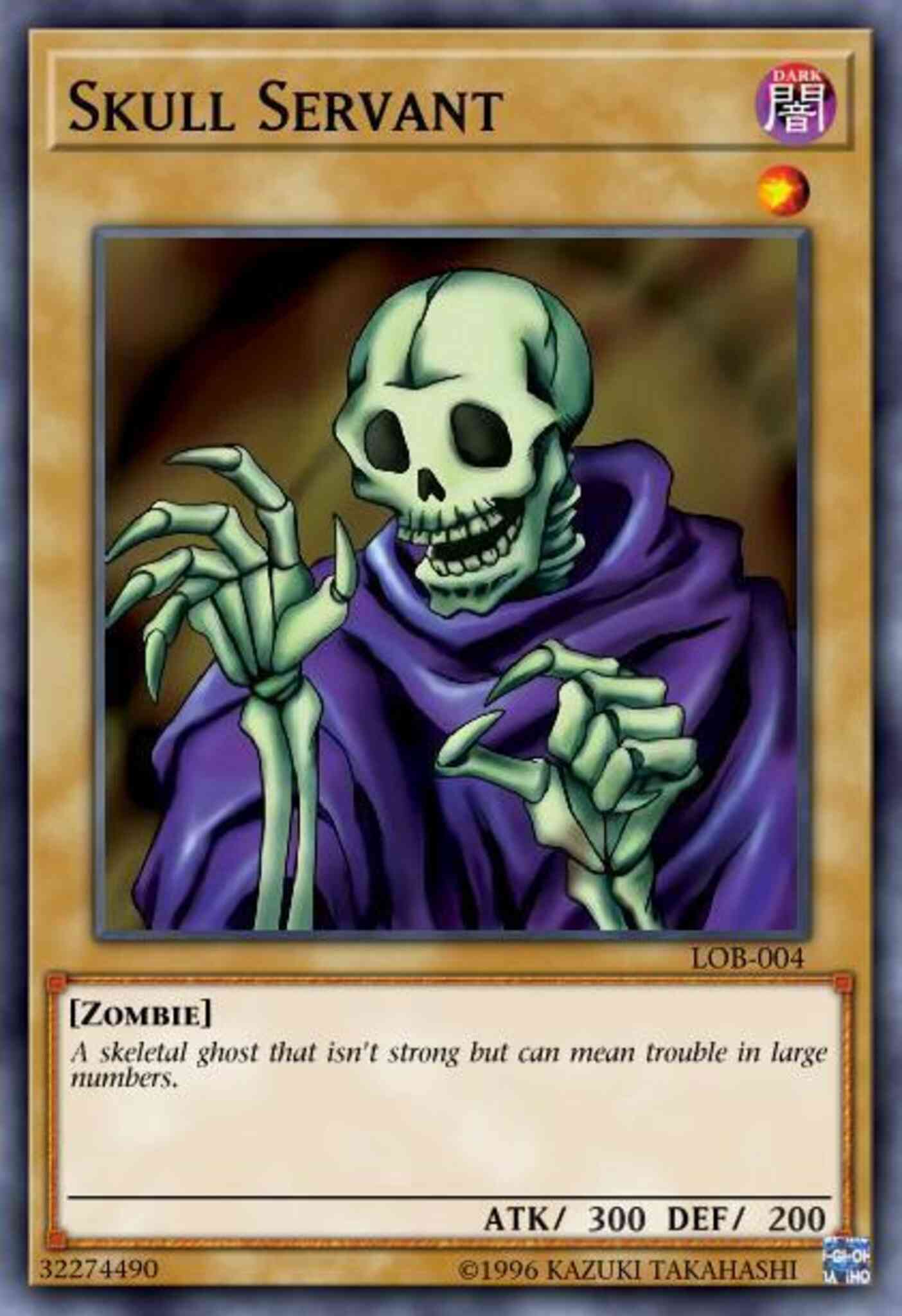 Skull Servant - LCYW-EN219 - Ultra Rare - 1st Edition