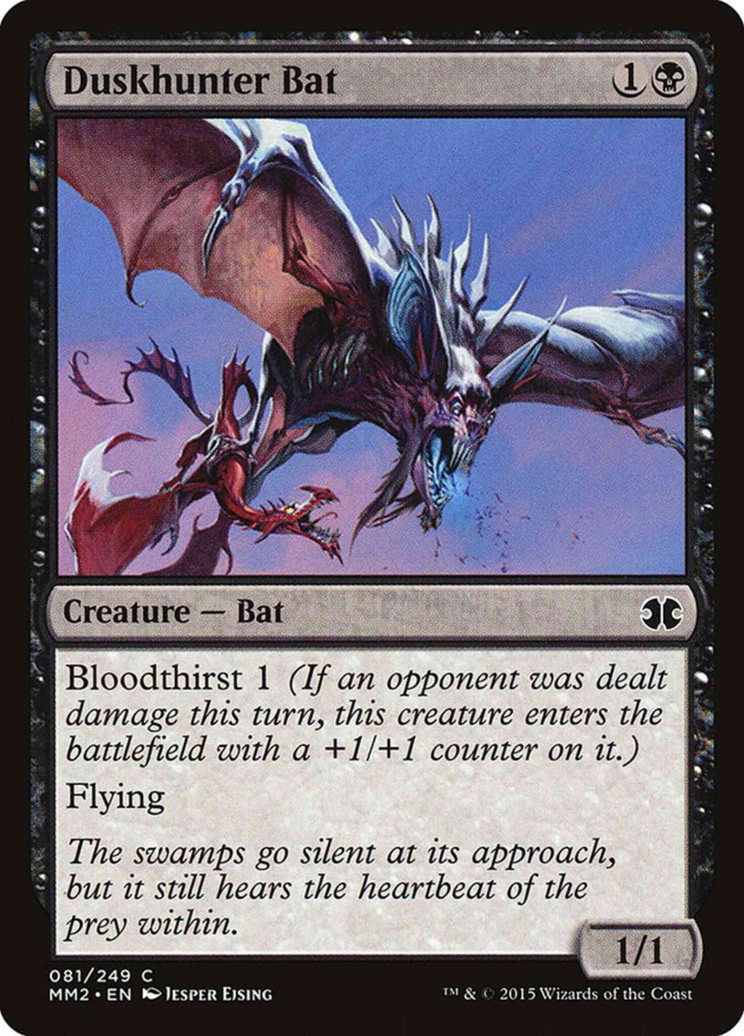 Duskhunter Bat [81] [Modern Masters 2015] [Non-Foil]