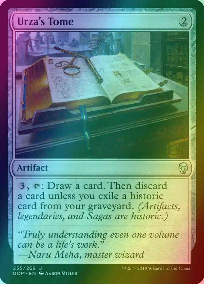 Urza's Tome [235] [Dominaria] [Foil]